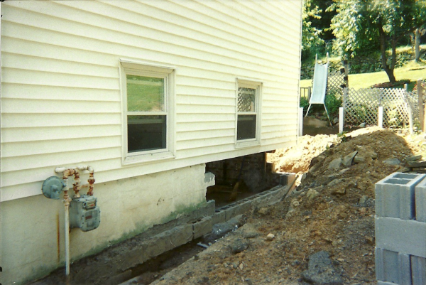 footing drains orange county